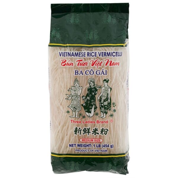 RICE STICK BUN TUOI - 3 Ladies  1lb