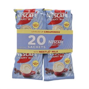 NESCAFE CREAMY WHITE 3-in-1 COFFEE 12(20x20g)